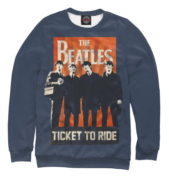 Женский Свитшот The Beatles ticket to ride