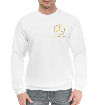 Мужской Хлопковый свитшот Mercedes-Benz Gold