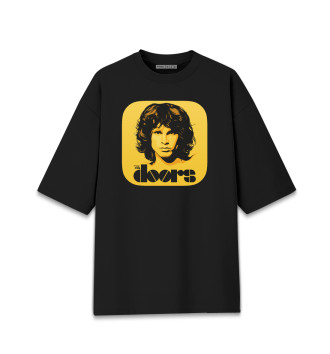 Хлопковая футболка оверсайз The Doors