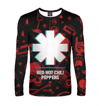 Лонгслив Red Hot Chili Peppers Rock Glitch