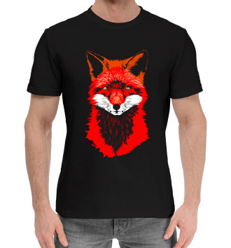 Хлопковая футболка Красная лиса