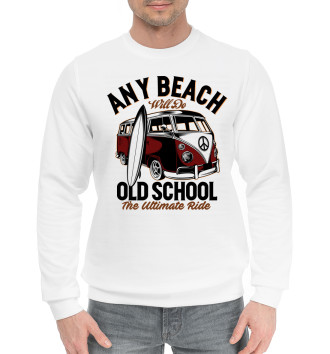 Мужской Хлопковый свитшот Any Beach Old School