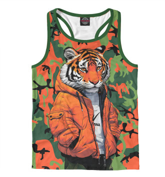 Борцовка Тигр в оранжевой куртке