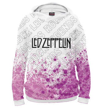 Худи для мальчиков Led Zeppelin Rock Legends (purple)