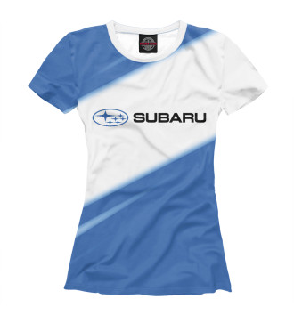 Женская Футболка Subaru / Субару