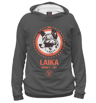 Худи для девочек Laika Dog Sputnik Space