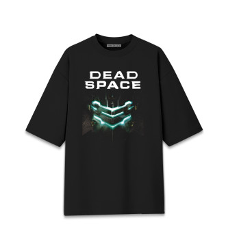 Мужская Хлопковая футболка оверсайз Dead Space