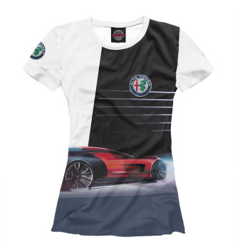Футболка Alfa Romeo sketch