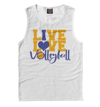 Майка для мальчиков Live! Live! Volleyball!