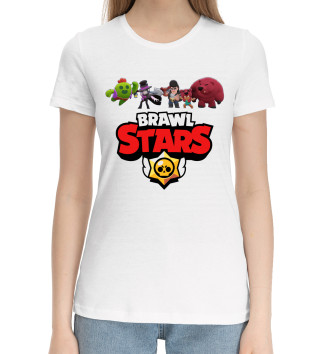Хлопковая футболка Brawl Stars