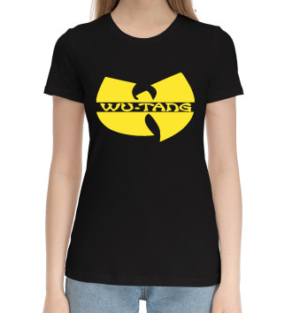 Женская Хлопковая футболка Wu-Tang Clan