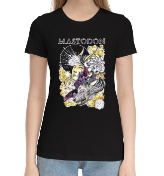 Женская Хлопковая футболка Mastodon (fantasy)