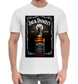 Мужская Хлопковая футболка Jack Daniel's 0%