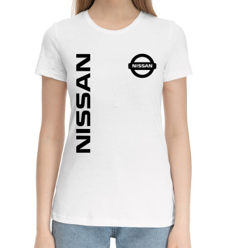 Хлопковая футболка Nissan