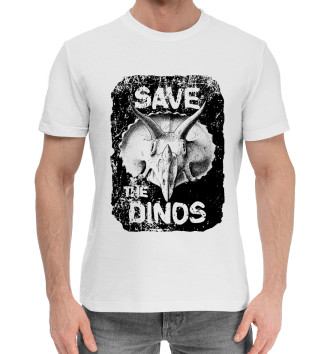 Хлопковая футболка Save the dinos