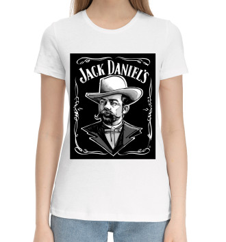 Хлопковая футболка Jack Daniel's
