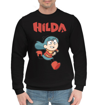Мужской Хлопковый свитшот Hilda