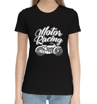 Хлопковая футболка Motor Racing