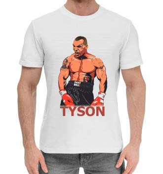 Мужская Хлопковая футболка Mike Tyson