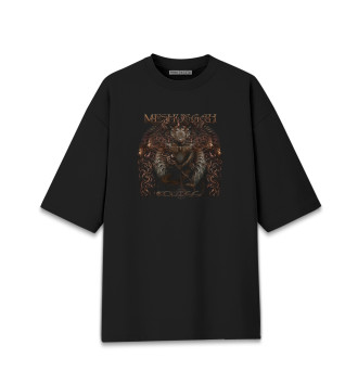 Хлопковая футболка оверсайз Meshuggah