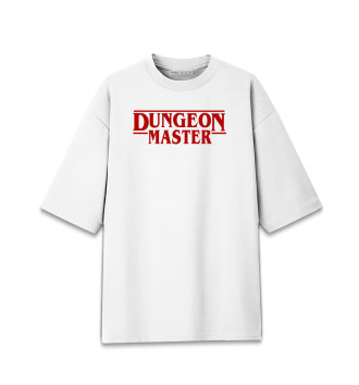 Женская Хлопковая футболка оверсайз Dungeon Master