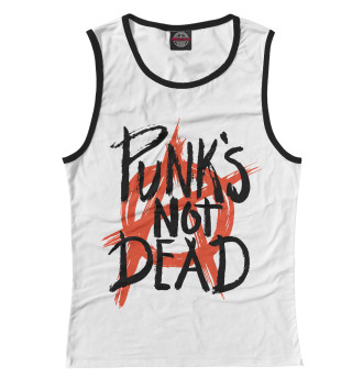 Майка для девочек Punk’s Not Dead