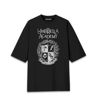 Хлопковая футболка оверсайз Академия Амбрелла