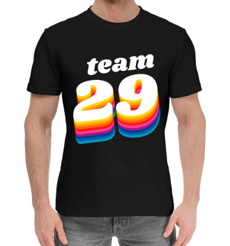 Мужская Хлопковая футболка 29