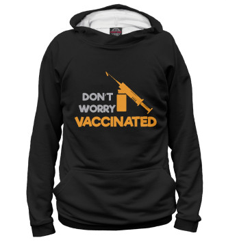 Худи для девочек Vaccinated