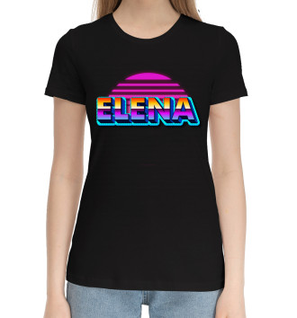 Хлопковая футболка Elena