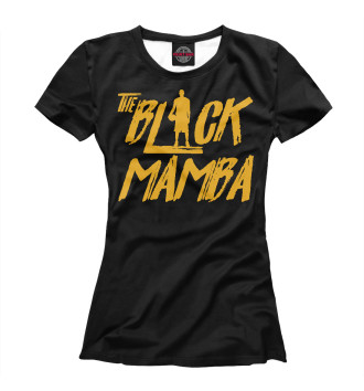 Женская Футболка The Black Mamba