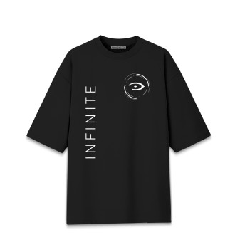 Хлопковая футболка оверсайз Halo Infinite
