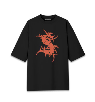 Хлопковая футболка оверсайз Sepultura