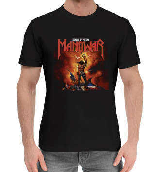 Хлопковая футболка Manowar