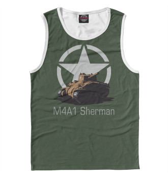 Майка Средний танк M4A1 Sherman