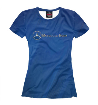 Женская Футболка Mercedes Benz