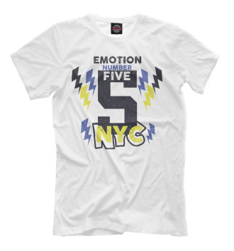 Футболка Emotion number five NYC 5