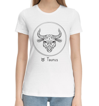 Хлопковая футболка Taurus