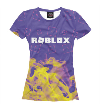 Женская Футболка Roblox / Роблокс