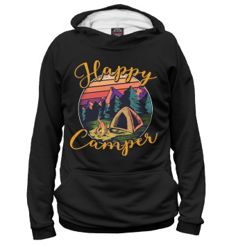 Мужское Худи Happy camper