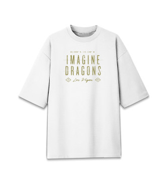 Хлопковая футболка оверсайз Imagine Dragons