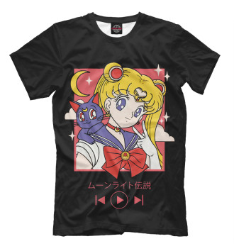 Мужская Футболка Sailor Moon