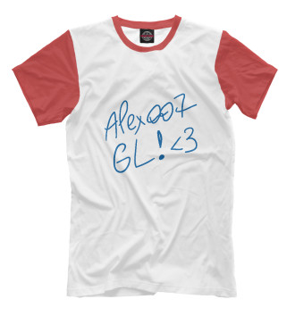 Футболка ALEX007: GL (red)