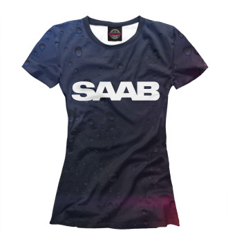 Футболка для девочек SAAB / Сааб