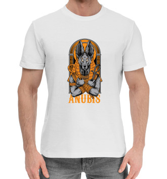 Хлопковая футболка Анубис