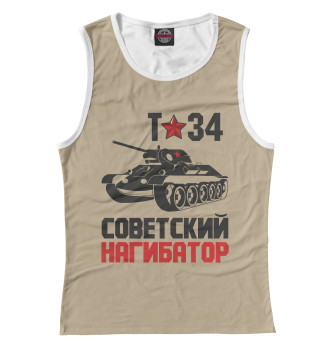 Майка для девочек Т-34