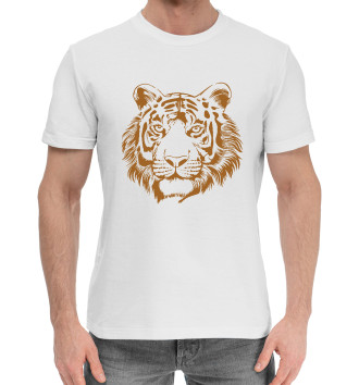 Хлопковая футболка Retro Tiger