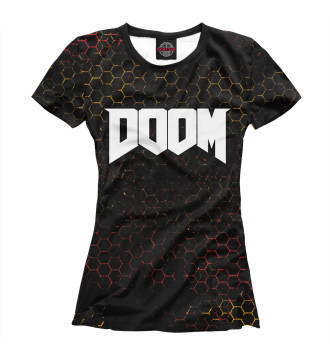 Футболка для девочек Doom / Дум