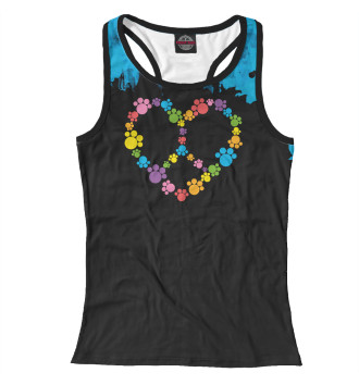 Борцовка Heart peace sign shirt!