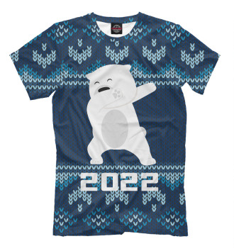 Футболка Белый Медведь 2022
